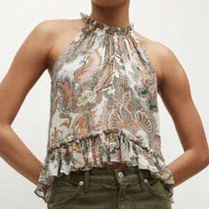 Veronica Beard Renee Silk Top - Size 4
